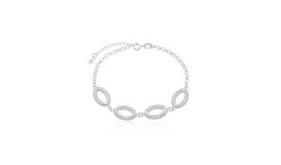 pulseira elos maiores com elo portugues prata 925