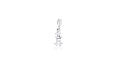 pingente filhos com zirconio delicado prata 925